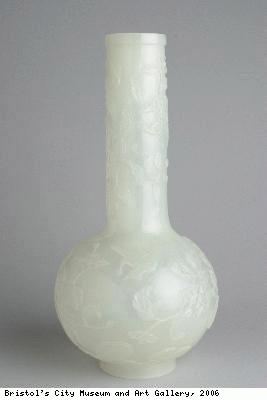 One of a pair of vases