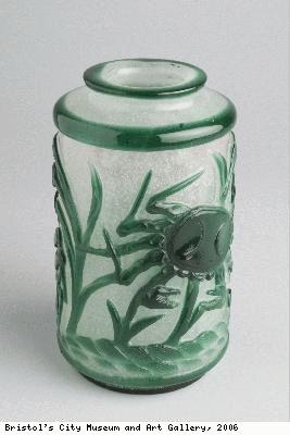Water-jar for calligraphy, crab design