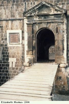 Brimstone Hill Fortress, entrance