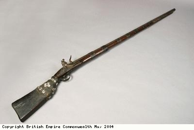British gun adapted by West African owner