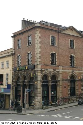 The corner of Great George Street, Bristol