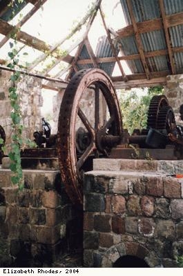 New River Plantation, Nevis, Crushing equipment
