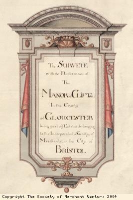 Manor of Clifton titlepage