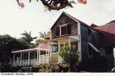 Oldest wooden house on Nevis