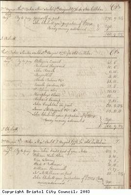 Page 59 from log book of ship Africa