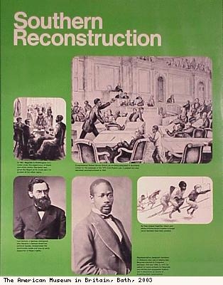 Southern Reconstruction poster