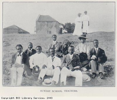 Sunday school teachers in British Guiana
