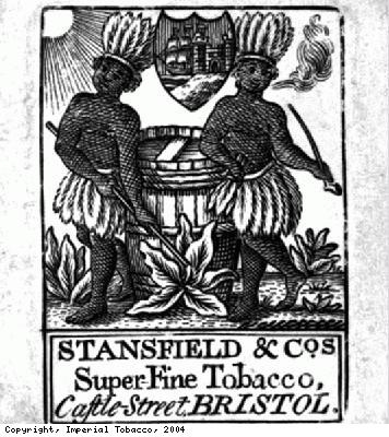 Tobacconists trade card