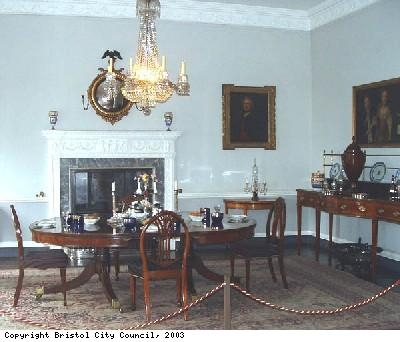 Dining room in Georgian House