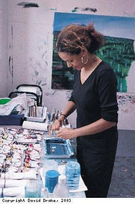Helen Wilson, painting.
