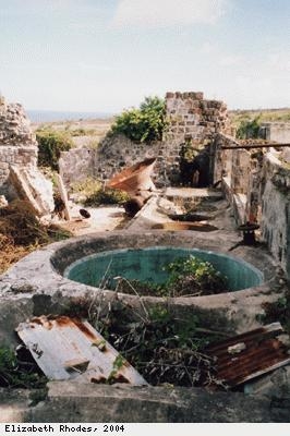 New River Plantation, Nevis, boiling pan