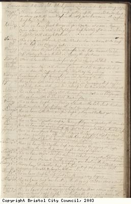 Page 89 of log book of Black Prince