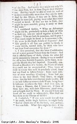 Page of pamphlet concerning tea