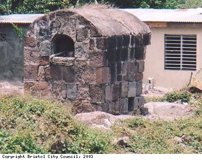 Oven used by local people