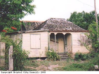 Typical house on Nevis