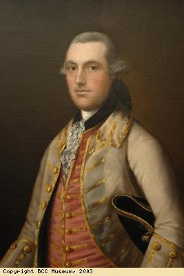 Portrait of William Leyborne (Mr Popham)(detail)