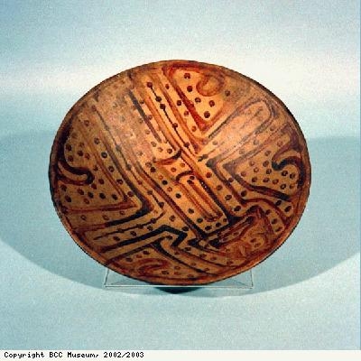 Pottery bowl from South America