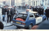 St Pauls Riots, smashed car window
