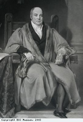 Portrait of Thomas Daniel (detail)