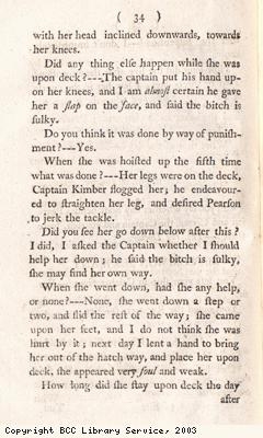 Trial of Captain John Kimber
