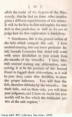 Trial of Captain John Kimber